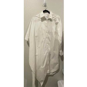 PROJECT 6 White Dress One Long Sleeve